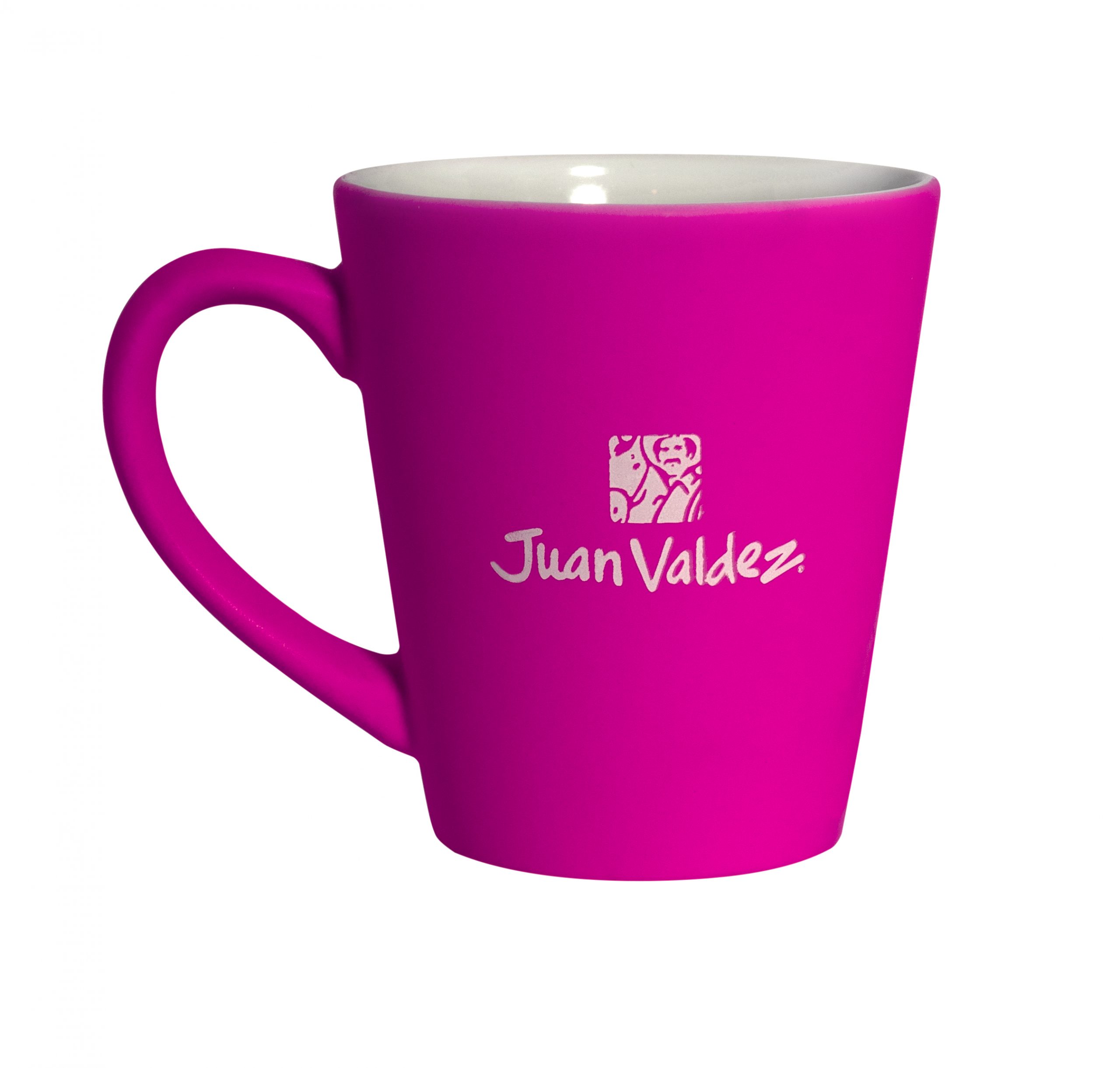 Mug cerámico fucsia 1