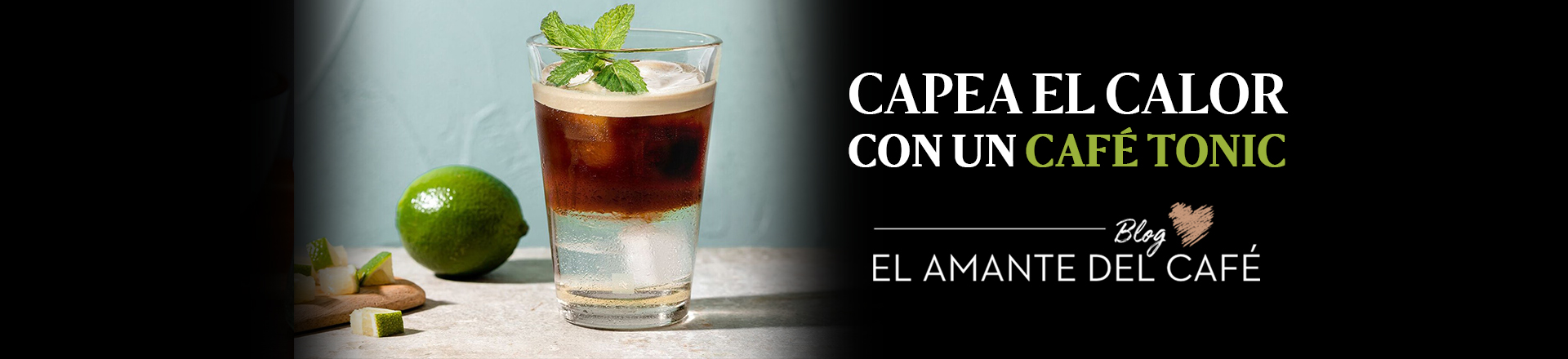 capea el calor con un café tonic